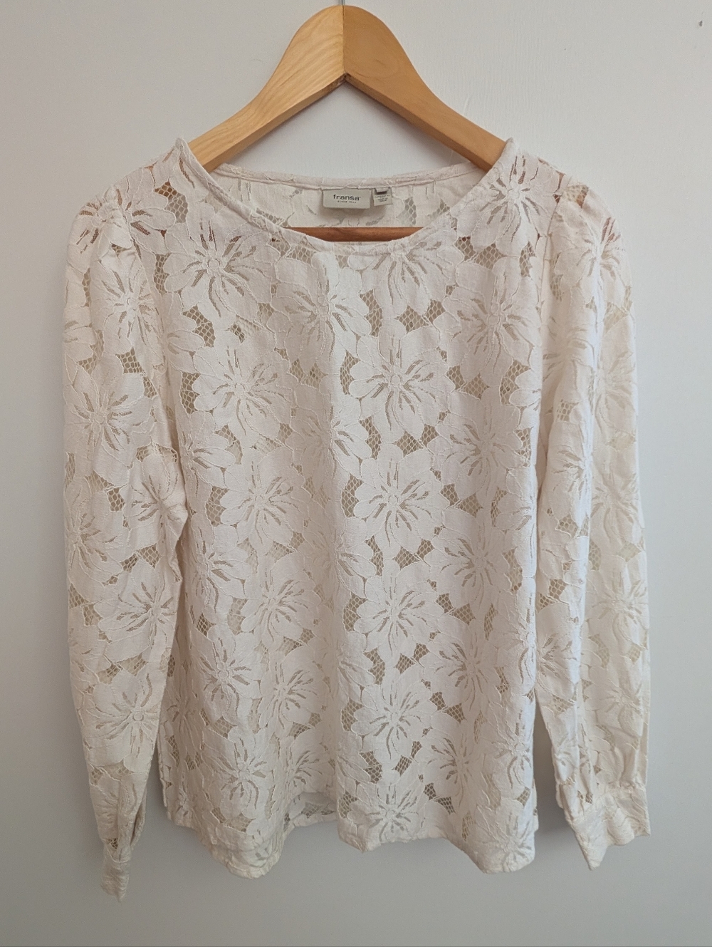 FRANSA Lace Blouse